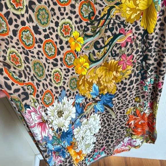 Floral Multicolor Johnny Was Sleeveless Dress - Picture 4 of 7